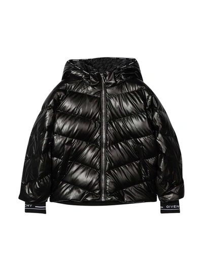 Shop Givenchy Black Down Jacket In Nero