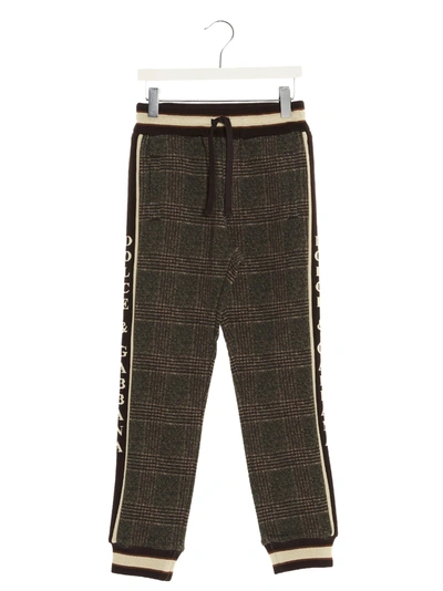 Shop Dolce & Gabbana Sweatpants In Marrone