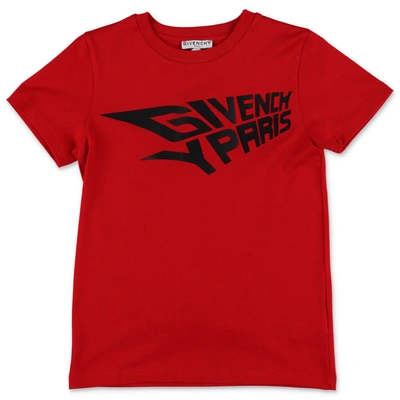 Shop Givenchy T-shirt In Rosso