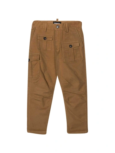 Shop Dsquared2 Sand Trousers In Sabbia