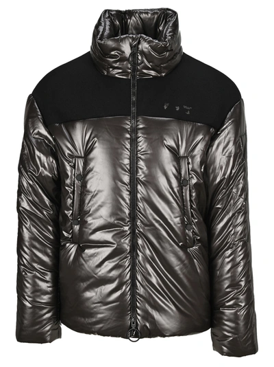 Shop Off-white Off White Down Puffer Jacket In Black