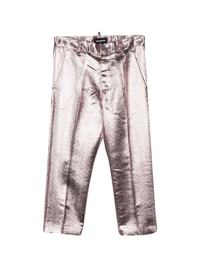 Shop Dsquared2 Pink Trousers In Unica