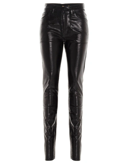 Shop Saint Laurent Jeans In Nero