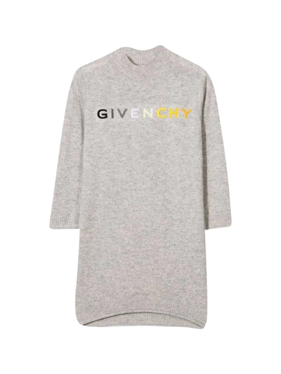 Shop Givenchy Gray Dress In Grigio