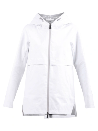 Shop Herno Zipped Jacket In White