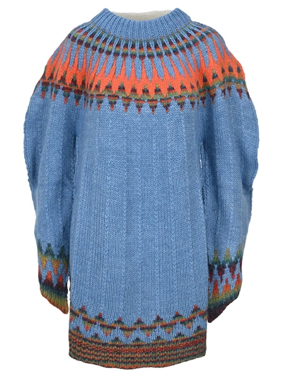 Shop Mm6 Maison Margiela Mm6 Oversize Knitted Jumper In F