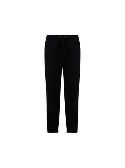 Shop Burberry Sweatpants In Black