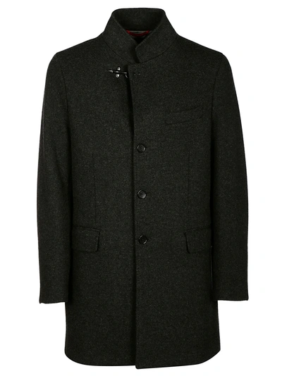 Fay Buttoned Mid-length Jacket