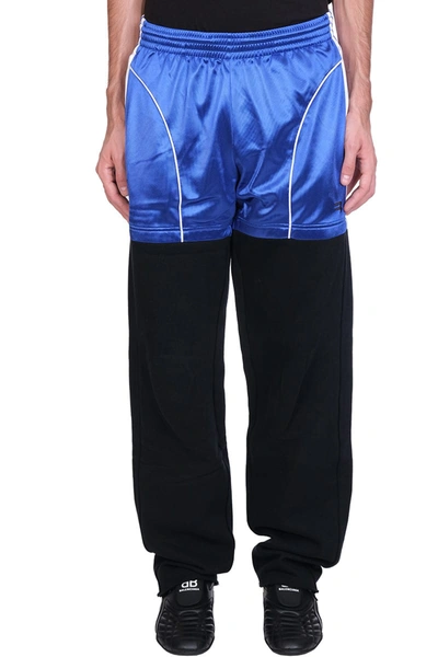 Shop Balenciaga Pants In Black Polyester