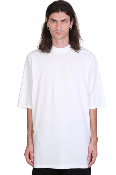 Shop Drkshdw Jumbo Tee T-shirt In White Cotton