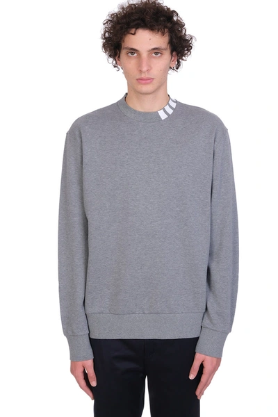 Shop Thom Browne Sweatshirt In Grey Cotton