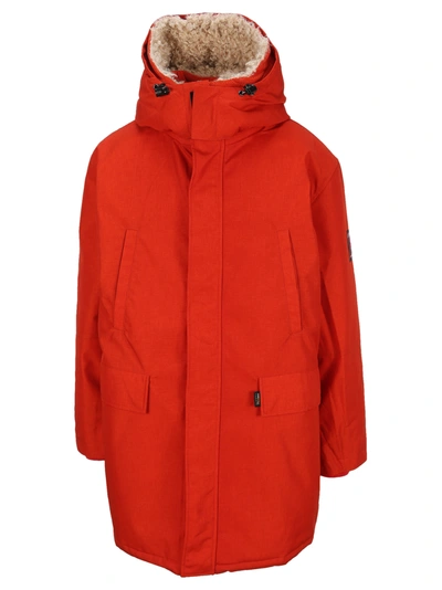 Shop Napa By Martine Rose Napa By Martin Rose Saima Parka In Red Clay