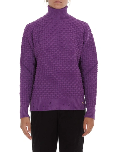 Shop Pinko Sweater In Purple