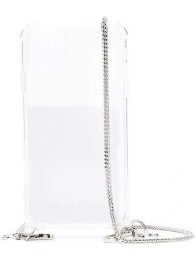 Shop Alyx Iphone 11 Case With Chain Strap In Neutrals