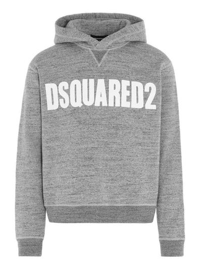 Shop Dsquared2 Hoodie In Nero/bianco
