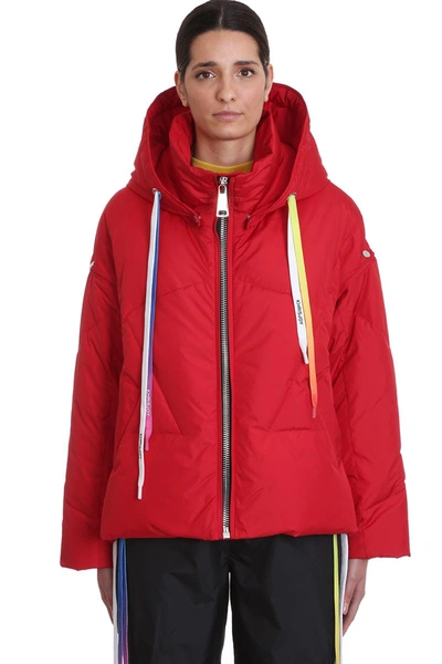 Shop Khrisjoy Puffer In Red Polyester