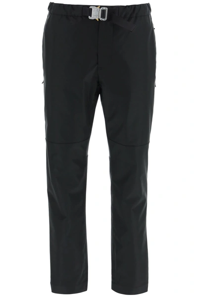 Shop Alyx Moncler Genius 6 Sports Trousers In Nero (black)