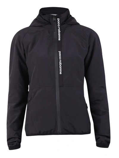 Shop Rabanne Branded Jacket In Black