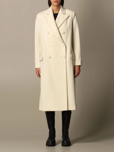 Shop Paltò Palto Coat Coat Women Palto In White