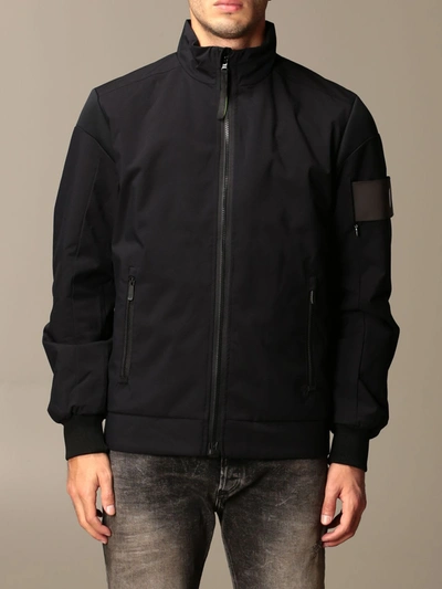 Shop Rossignol Soft Shell Sports Jacket With Zip In Black
