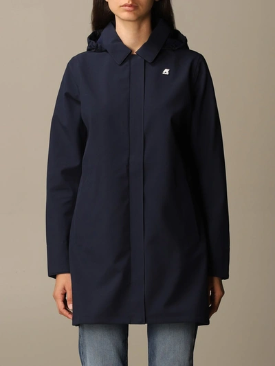 K-WAY K-WAY JACKET K-WAY MATHILDE BONDED SLIM NEOPRENE JACKET WOMEN 11674881