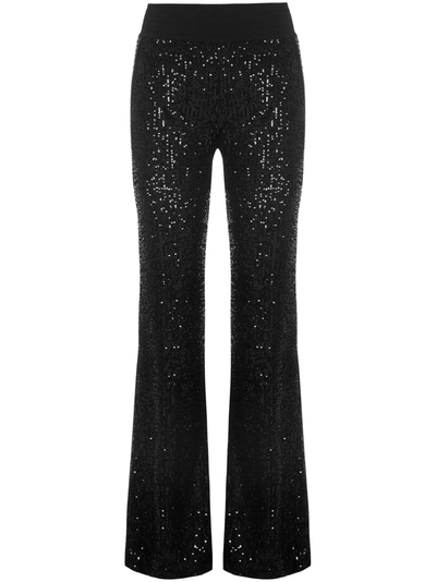 Shop Balmain Paris Trousers In Black