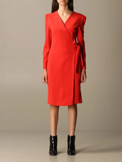 Shop Boutique Moschino In Red