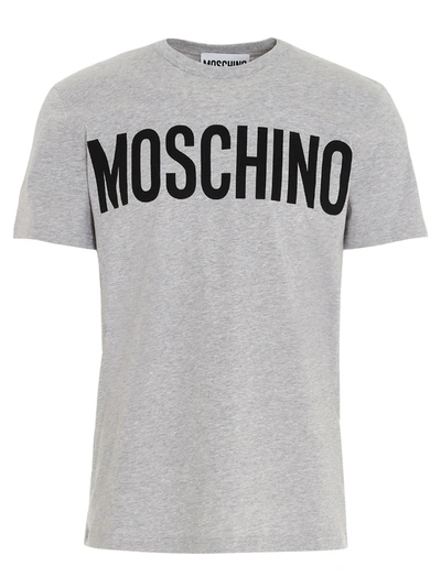 Shop Moschino T-shirt In Grigio