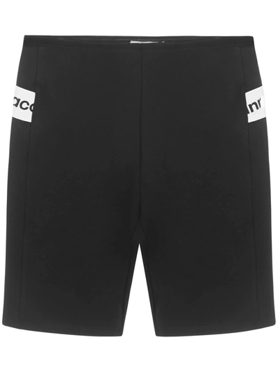 Shop Paco Rabanne Shorts In Black