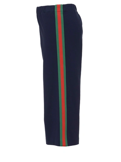 Shop Gucci Pants  Junior In Blue