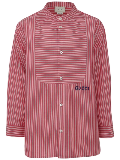 Shop Gucci Shirt  Junior In Red