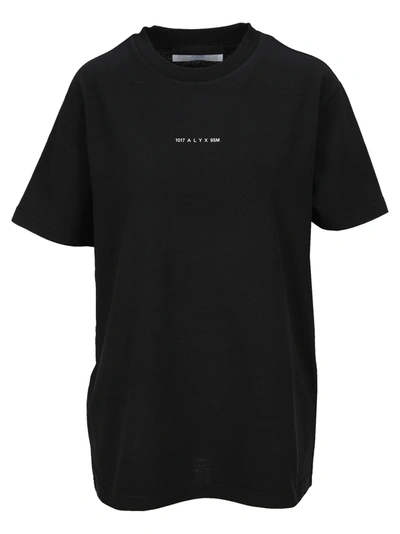 Shop Alyx Visual Logo T-shirt In Black
