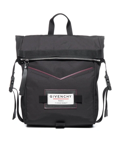 Shop Givenchy Downtown Backpack In Nero