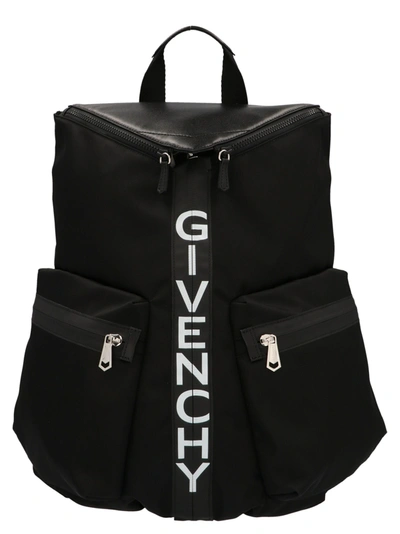 Shop Givenchy Spectre Backpack In Nero/bianco