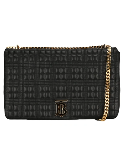 Shop Burberry Extra Large Lola Bag In Black