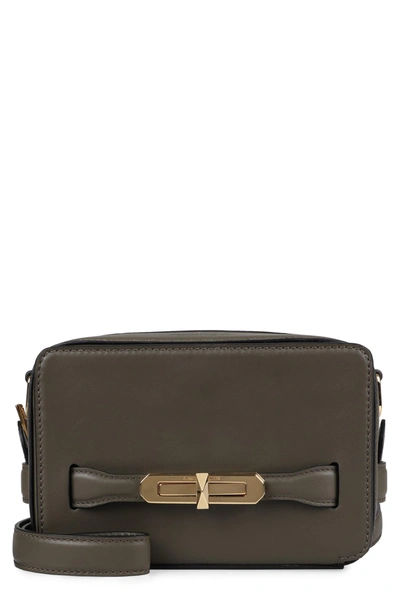 Shop Alexander Mcqueen The Myth Leather Bag In Khaki