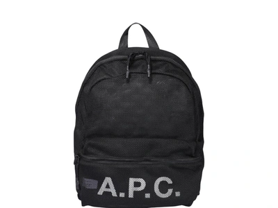 Shop Apc Rebound Backpack In Lzz Black