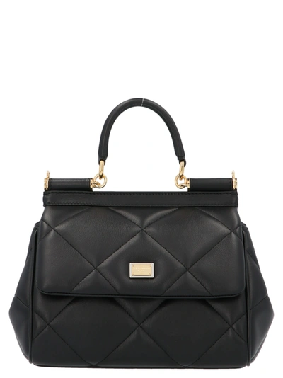 Shop Dolce & Gabbana Miss Sicily Bag In Nero