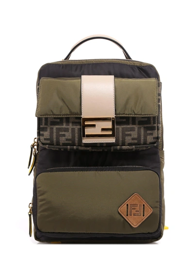 Shop Fendi Ff-motif Backpack