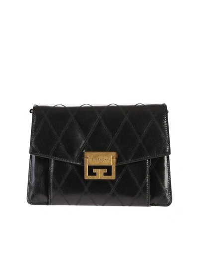 Shop Givenchy Black Small Gv3 Quilted Bag