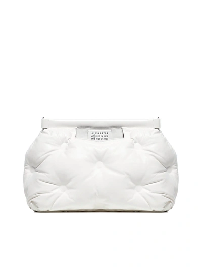 Shop Maison Margiela Shoulder Bag In White