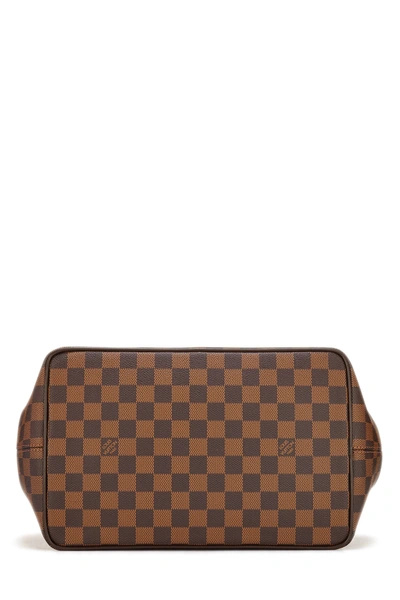 Pre-owned Louis Vuitton Damier Ebene Bergamo Mm