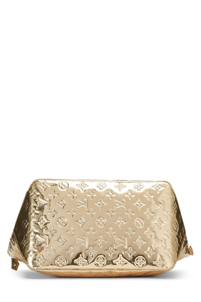 Louis Vuitton Limited Edition Gold Monogram Miroir Bellevue GM Bag -  Yoogi's Closet