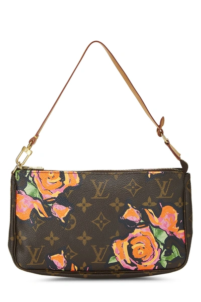 Pre-owned Louis Vuitton Stephen Sprouse X  Monogram Roses Pochette Accessoires