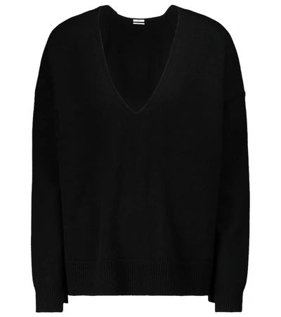Shop Co Wool And Cashmere Sweater In Black