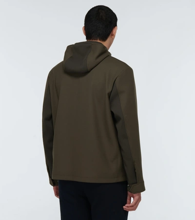 Shop Loro Piana Holburn Hooded Overshirt In Green