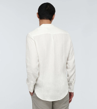 Shop Sease Linen Shirt In White