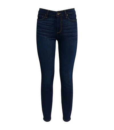 Shop Paige Hoxton Ankle Jean In Navy