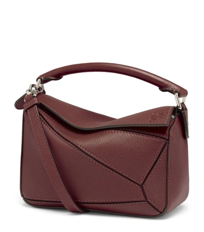 Shop Loewe Mini Leather Puzzle Bag