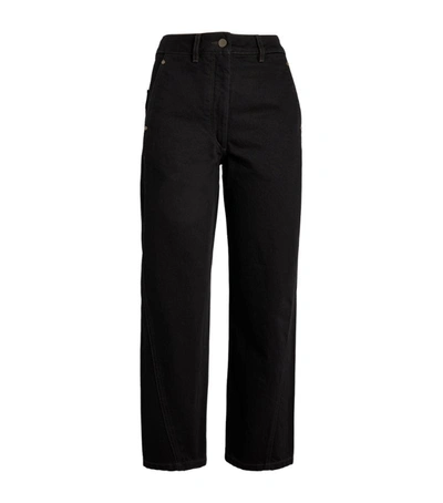Shop Lemaire Twisted Cropped Jeans